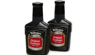 bottles of Yoshida Sauce